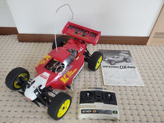 Used Kyosho 1/8 Inferno DX 4WD Ready Set with Futaba Radio