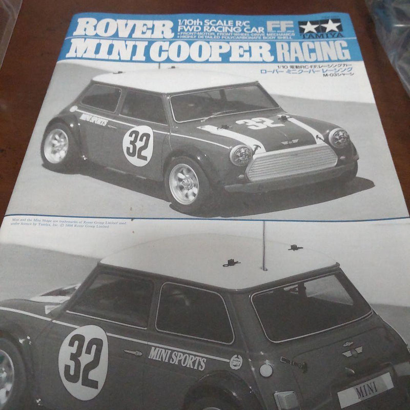 Load image into Gallery viewer, Used Tamiya 1/10 Mini Cooper Racing FWD RC Car Kit Unused
