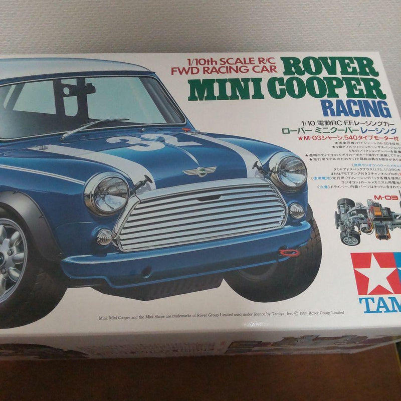 Load image into Gallery viewer, Used Tamiya 1/10 Mini Cooper Racing FWD RC Car Kit Unused
