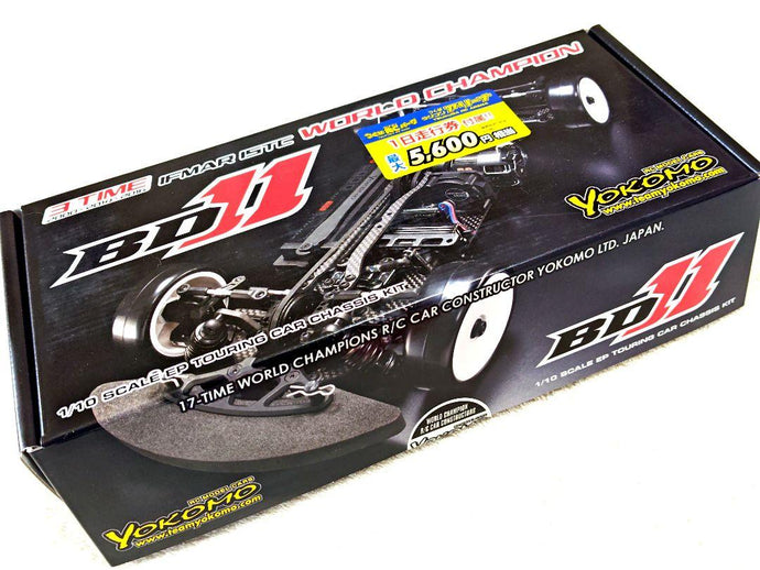 Used Yokomo BD11 1/10 EP Touring Car Chassis Kit World Champion Spec
