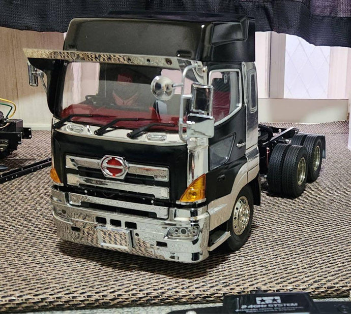Used Tamiya Hino Profia Trailer Truck Painted Assembled