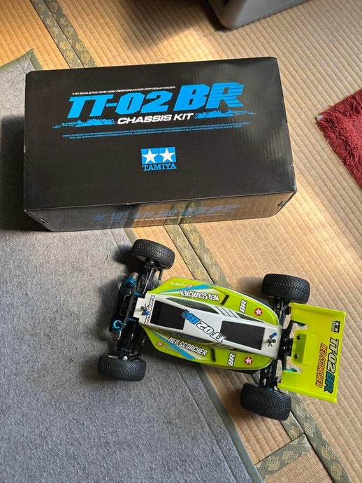 Used Tamiya TT-02BR Used Once with 20kg Torque Servo No Receiver or ESC