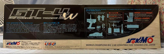 YOKOMO GT-4W 1/10 4WD GP Touring Car Chassis Kit Engine-less New - Used