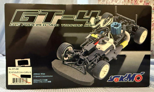 YOKOMO GT-4W 1/10 4WD GP Touring Car Chassis Kit Engine-less New - Used