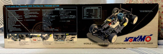 YOKOMO GT-4W 1/10 4WD GP Touring Car Chassis Kit Engine-less New - Used