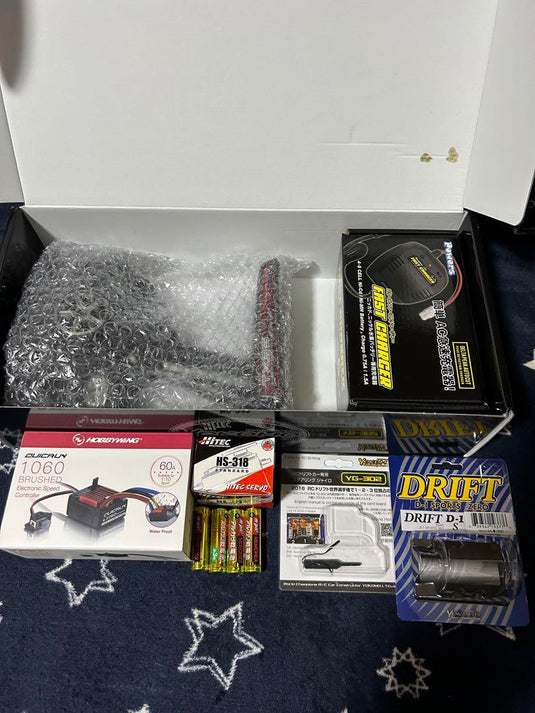 Used Yokomo YD-2 Drift RC Full Set with Spares and Kenmeri Body