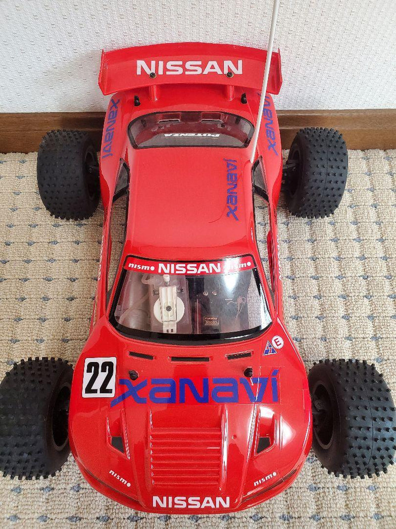 Load image into Gallery viewer, Used Kyosho 1/10 Xanavi Nismo GTR 4WD Engine RC Car Assembled
