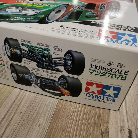 Used Tamiya 1/10 Mazda 787B Unassembled Kit