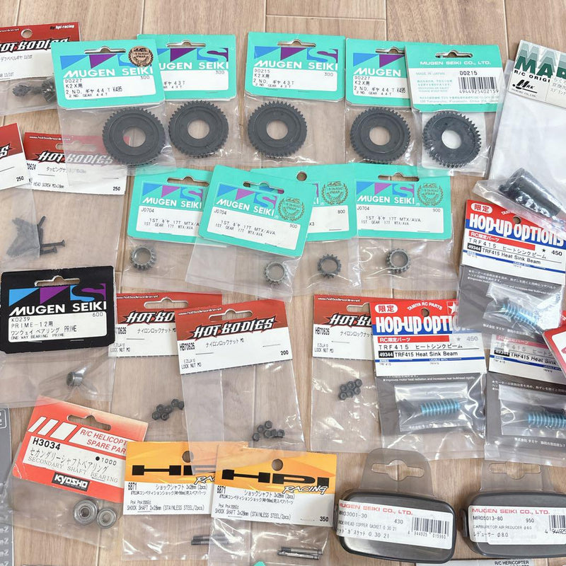 Load image into Gallery viewer, Used Hot Bodies Kyosho Mugen etc. RC Parts Lot Unused

