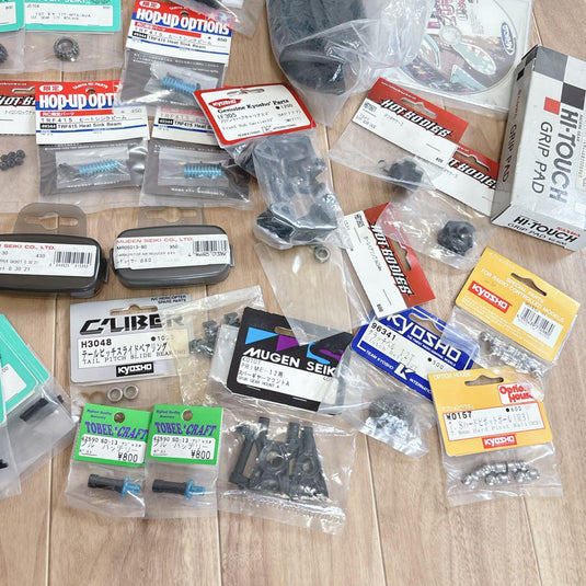 Used Hot Bodies Kyosho Mugen etc. RC Parts Lot Unused