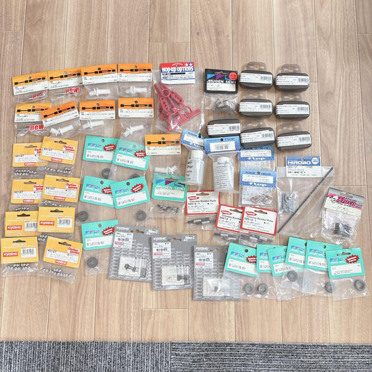 Used Hot Bodies Kyosho Mugen etc. RC Parts Lot Unused