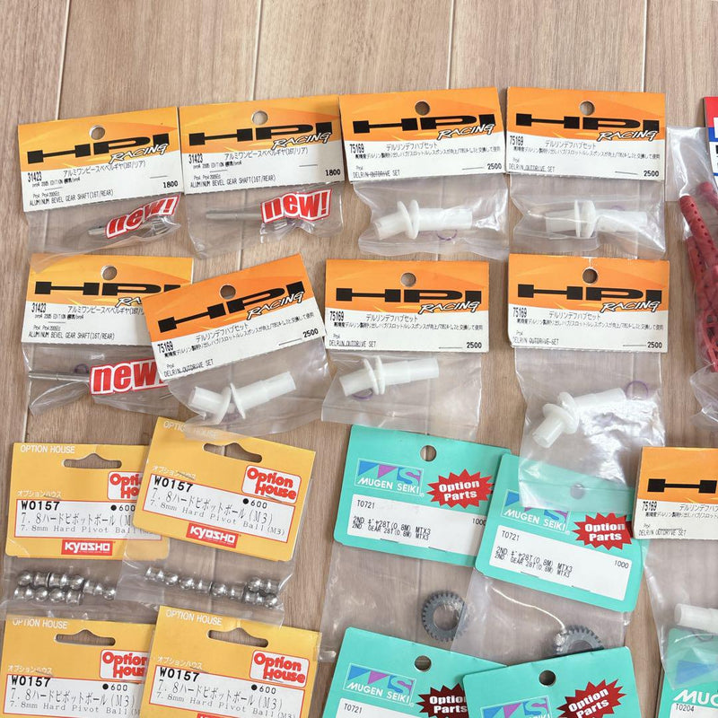 Load image into Gallery viewer, Used Hot Bodies Kyosho Mugen etc. RC Parts Lot Unused
