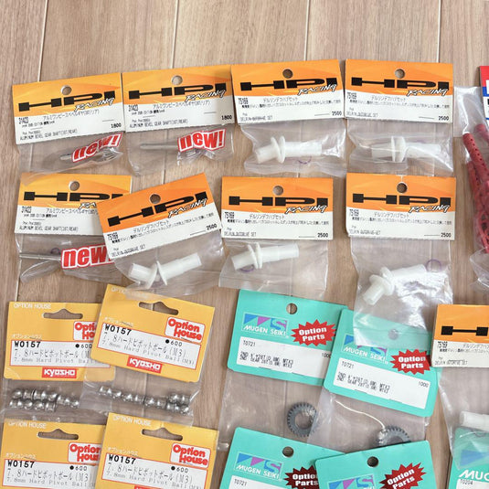 Used Hot Bodies Kyosho Mugen etc. RC Parts Lot Unused