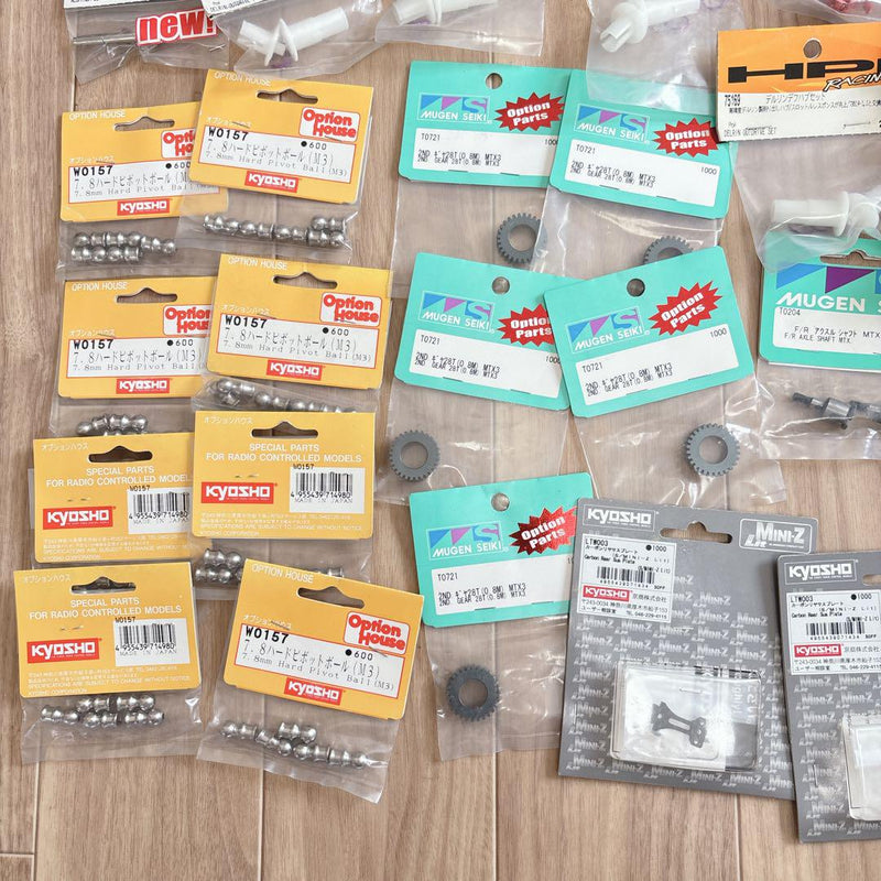 Load image into Gallery viewer, Used Hot Bodies Kyosho Mugen etc. RC Parts Lot Unused
