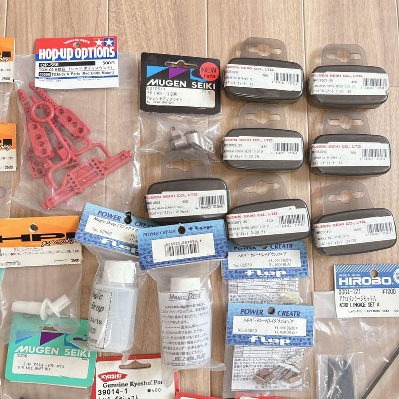 Load image into Gallery viewer, Used Hot Bodies Kyosho Mugen etc. RC Parts Lot Unused
