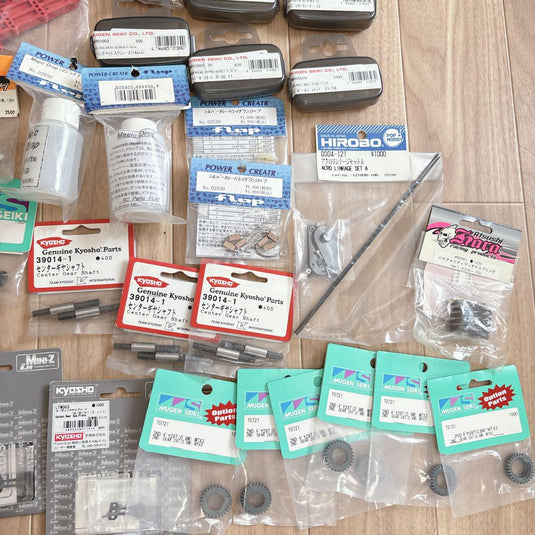 Used Hot Bodies Kyosho Mugen etc. RC Parts Lot Unused