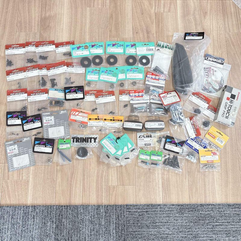 Load image into Gallery viewer, Used Hot Bodies Kyosho Mugen etc. RC Parts Lot Unused
