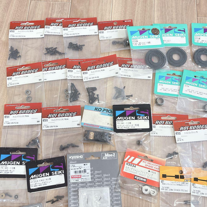 Load image into Gallery viewer, Used Hot Bodies Kyosho Mugen etc. RC Parts Lot Unused
