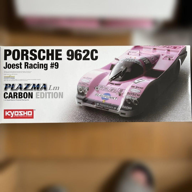 Load image into Gallery viewer, Used Kyosho Porsche 962C Joest Racing Carbon Edition Unassembled Kit
