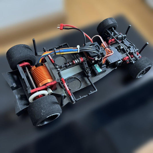 Used Kyosho Porsche 962C Joest Racing Carbon Edition Unassembled Kit