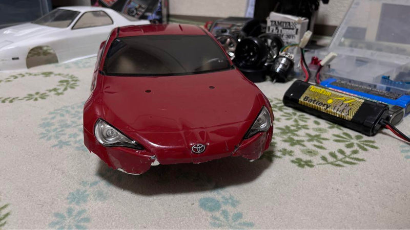 Load image into Gallery viewer, Used Tamiya TT-01D Type-E Drift RC Full Set with Futaba Radio &amp; FC3S Body
