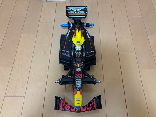 Used Tamiya TRF102 Partially Assembled with Futaba Electronics and Red Bull Body