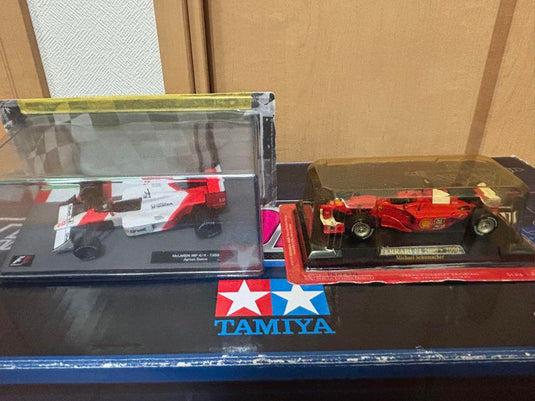 Used Tamiya TRF102 Partially Assembled with Futaba Electronics and Red Bull Body