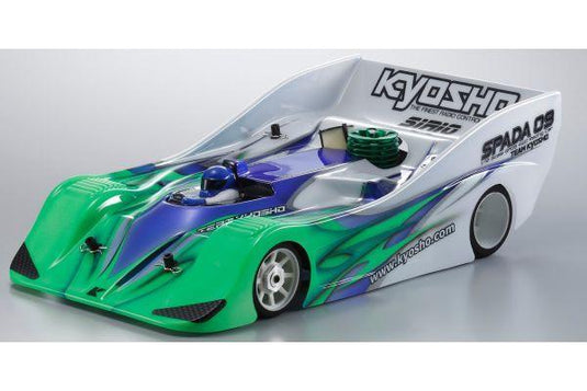 Used Kyosho 1/12 Spada 09 RD-12EX with Sirio 09 Engine Kit Unopened