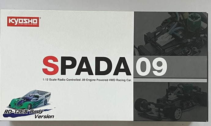 Used Kyosho 1/12 Spada 09 RD-12EX with Sirio 09 Engine Kit Unopened