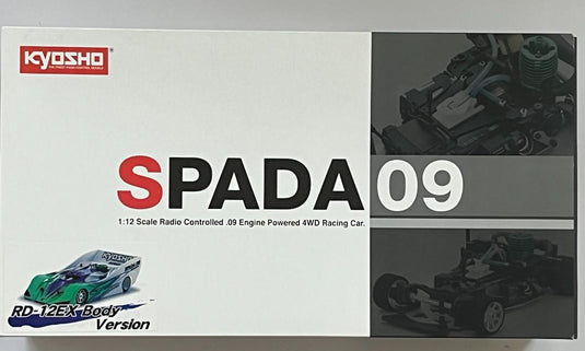 Used Kyosho 1/12 Spada 09 RD-12EX with Sirio 09 Engine Kit Unopened
