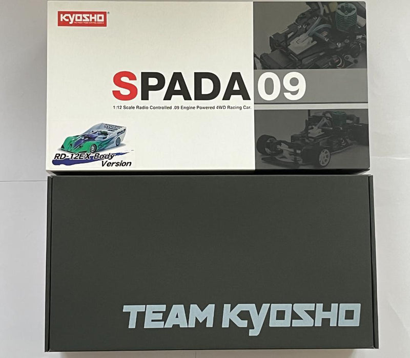 Load image into Gallery viewer, Used Kyosho 1/12 Spada 09 RD-12EX with Sirio 09 Engine Kit Unopened

