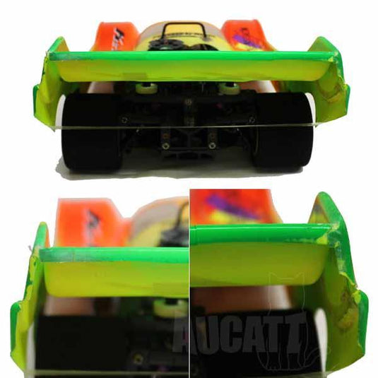 Used Mugen K2-X Vintage Engine Racing RC Car Assembled