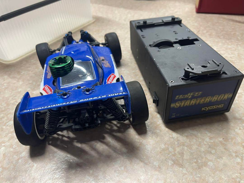 Load image into Gallery viewer, Used Kyosho Inferno 1/8 Off-Road GP RC Car with Starter Box
