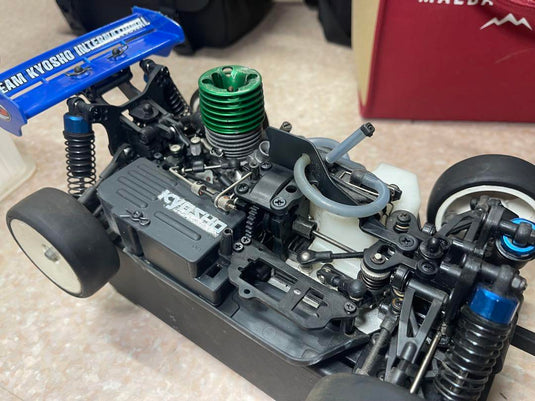 Used Kyosho Inferno 1/8 Off-Road GP RC Car with Starter Box