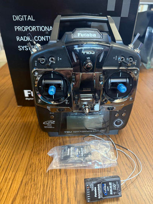 Used Futaba T10J 2.4GHz Transmitter Set