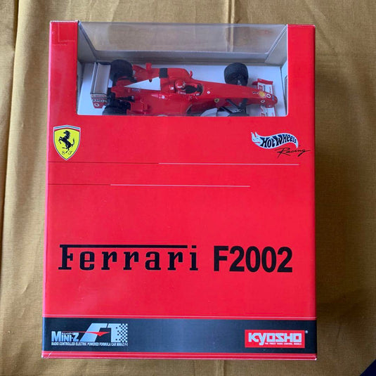 Used Kyosho Mini-Z F-1 Ready Set Ferrari F2002 New Unopened