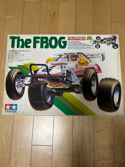 Used Tamiya 1/10 The Mighty Frog RC Kit 1983 Vintage Unassembled