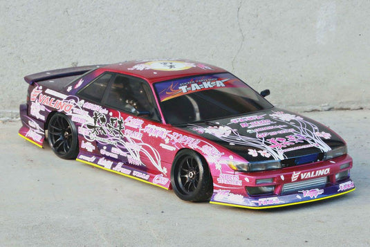 ABC Hobby S13 Silvia with Addiction BN Aero Body Unused w/ Light Parts - Used