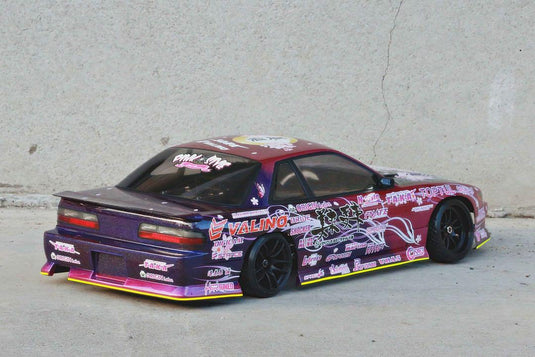 ABC Hobby S13 Silvia with Addiction BN Aero Body Unused w/ Light Parts - Used
