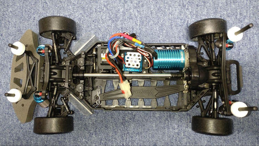 Used Yokomo Drift Package Type B 4WD Assembled with Sanwa Radio