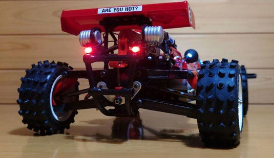 Used Tamiya XB 1/10 Hotshot Ready-To-Run Full Set with LED Lights Unused