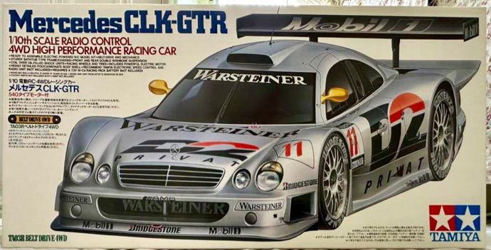 Used Tamiya Mercedes CLK-GTR TA03R Belt Drive Unassembled Kit