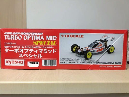 Used Kyosho 1/10 Turbo Optima Mid Special 4WD Buggy Kit Unopened