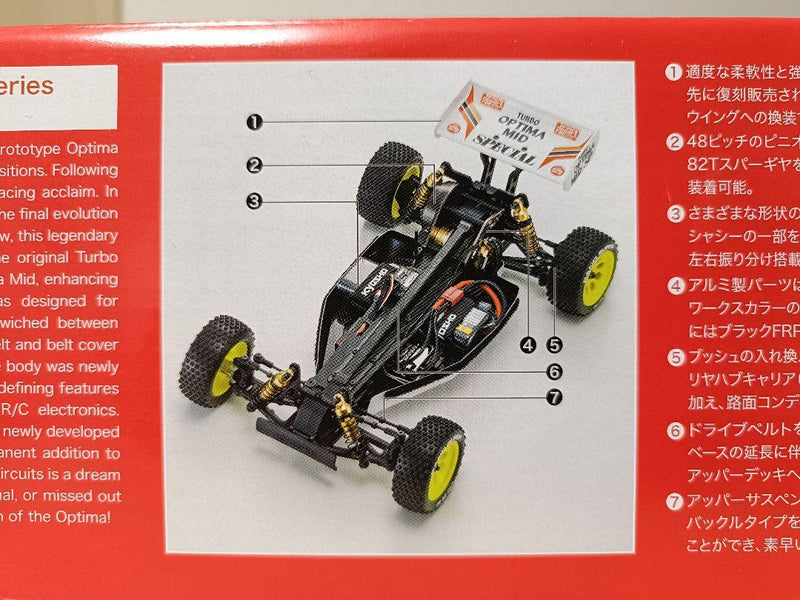 Load image into Gallery viewer, Used Kyosho 1/10 Turbo Optima Mid Special 4WD Buggy Kit Unopened
