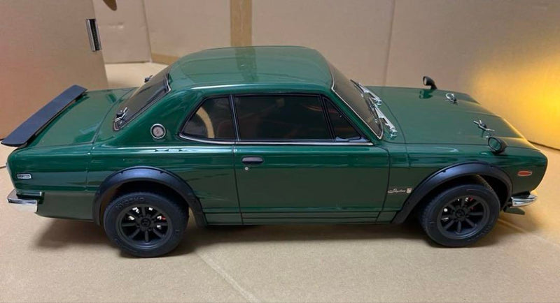 Load image into Gallery viewer, Used Kyosho Hakosuka Skyline 2000GT-R PKGC10 Assembled with Electronics Unused
