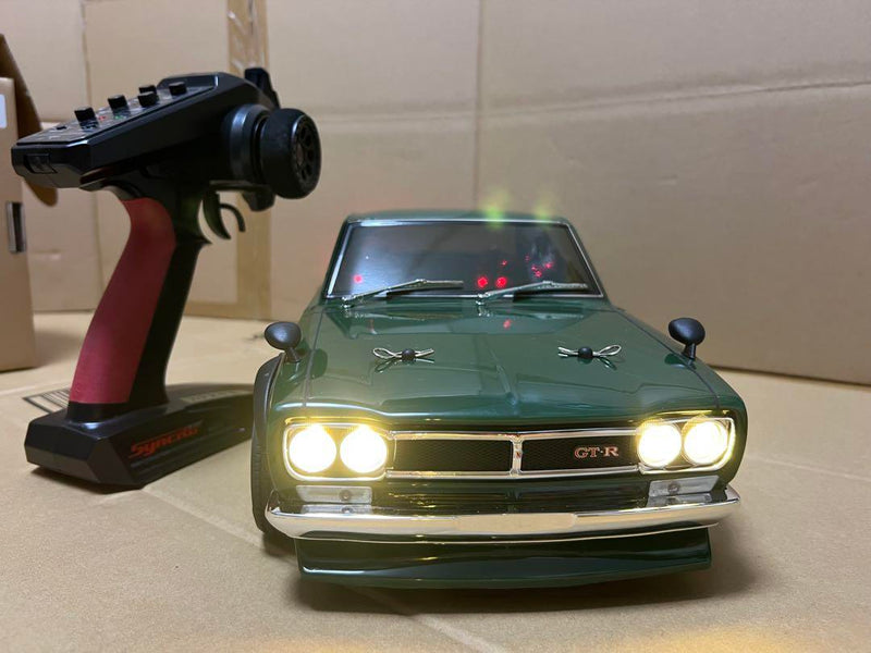 Load image into Gallery viewer, Used Kyosho Hakosuka Skyline 2000GT-R PKGC10 Assembled with Electronics Unused
