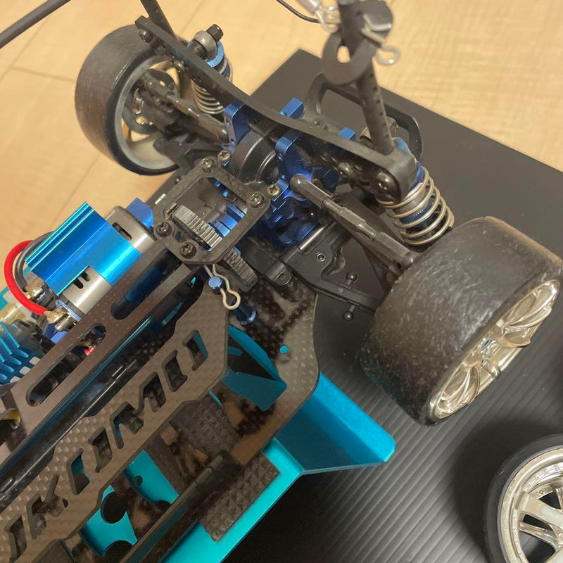 Chargez l&#39;image dans la visionneuse de la galerie, Yokomo Drift Package Drift Master with Propo Motor ESC Chassis Stand Used - Used
