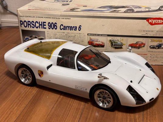 Kyosho 1/10 Porsche 906 GP Car Full Set w/ Sanwa M12S Propo Used - Used