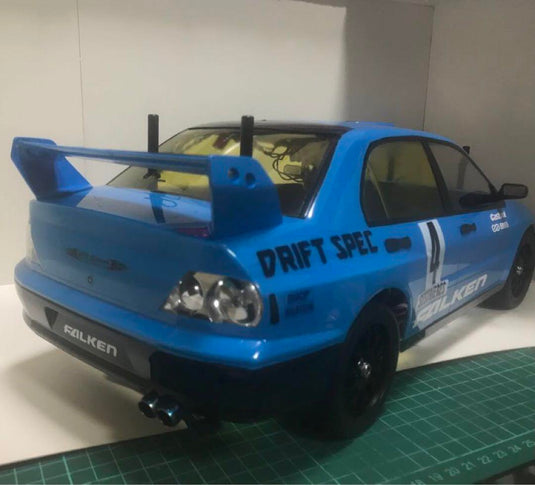 Used Tamiya TT-02 Lancer Evo VII WRC Assembled Full Set with Sanwa MX-6