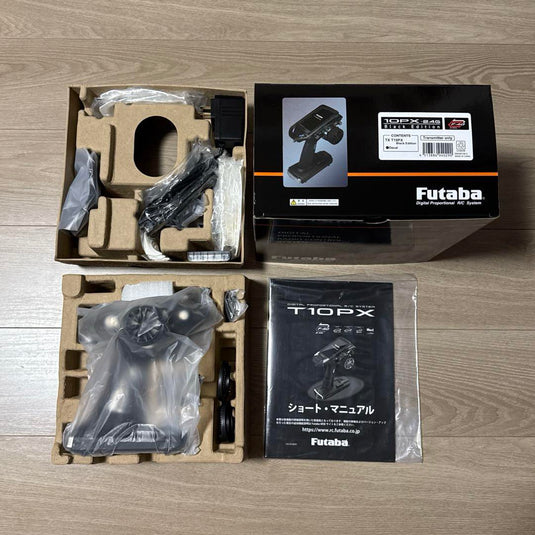 Used Futaba T10PX Black Edition Limited Model Transmitter Only Unused Open Box